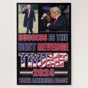Succes is de beste wraak Trump 2024 Legpuzzel