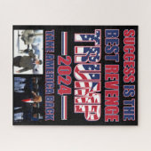 Succes is de beste wraak Trump 2024 Legpuzzel (Horizontaal)