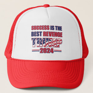 Succes is de beste wraak Trump 2024 Trucker Pet