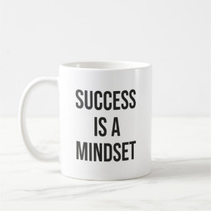 Succes is een mindset - Motivatie Koffiemok