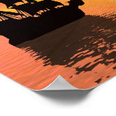 Succes is een reis, geen bestemming. Poster (Hoek)