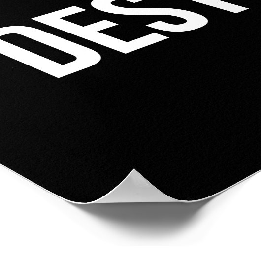 Succes is een reis - Gym, Hustle, Succes Poster (Hoek)