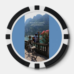 Succes is een reis poker chips
