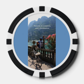 Succes is een reis poker chips