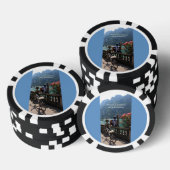 Succes is een reis poker chips (Opstapeling)