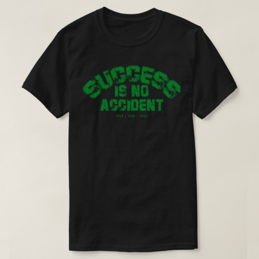 Succes is geen toeval Pel T-shirt (Design voorkant)