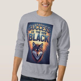 Succes Is Het Nieuwe Zwart Met Wolfskop Trui
