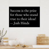 Succes is het Poster van de prijs (Keuken)
