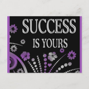 SUCCES IS JULLIE BRIEFKAART