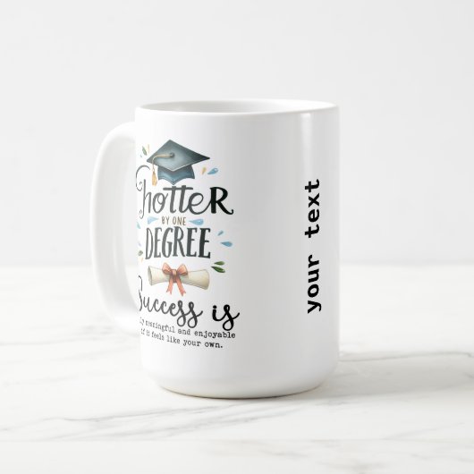 Succes is koffiemok (Voorkant links)