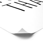 Succes is niet definitief, falen is niet fataal perfect poster (Hoek)