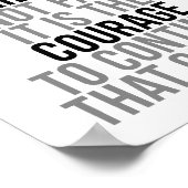 Succes is niet definitief poster (Hoek)