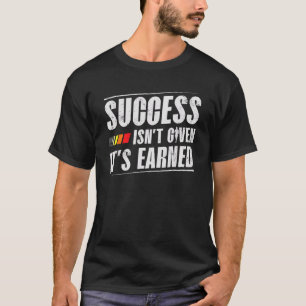 Succes is niet gegeven omdat het de huurder marath t-shirt