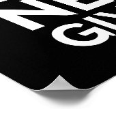 Succes is nooit opgeven - Motivatie Poster (Hoek)