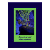 Succes is overleven, minus je angsten. perfect poster (Voorkant)