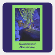 Succes is overleven, minus je angsten.