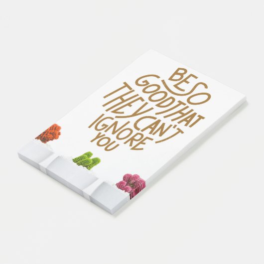 Succes is zo goed dat ze post-it® notes (Schuin)