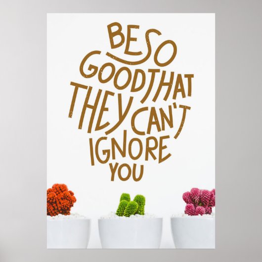 Succes is zo goed dat ze poster (Voorkant)
