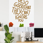 Succes is zo goed dat ze poster (Thuiskantoor)