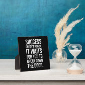 Succes klopt niet - drukte Motivatie Fotoplaat (Insitu)