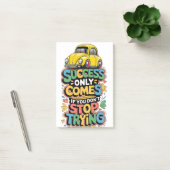 succes komt alleen als je niet stopt met proberen post-it® notes (Kantoor)
