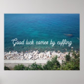 Succes komt door het poster van de notering te sno (Voorkant)