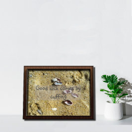 Succes komt door het poster van de notering te sno