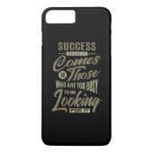 Succes komt - Motivatie offertes Case-Mate iPhone Case (Achterkant)