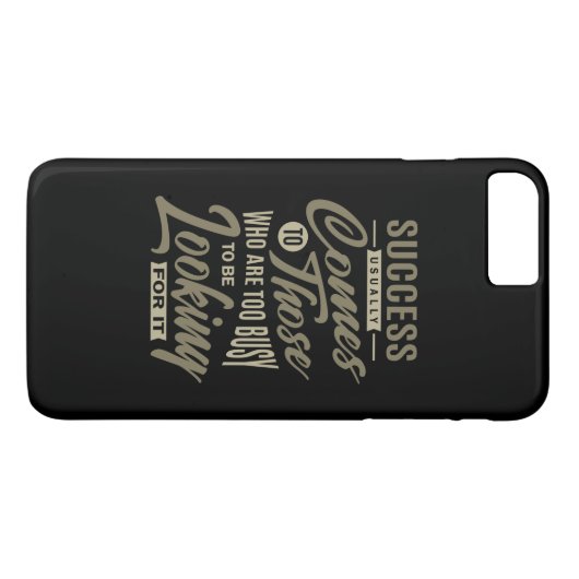 Succes komt - Motivatie offertes Case-Mate iPhone Case (Achterkant (Horizontaal))