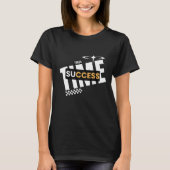 "Succes kost tijd" Inspirerend T-shirt (Voorkant)