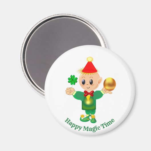 Succes Leuke Elf, Shramock en Gouden Bal Magneet (Voorkant / Achterkant)