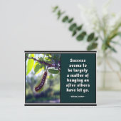Succes lijkt... Briefkaart (Staand voorkant)