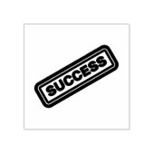 Succes Logo Gedrukt Smaragdinkt Professioneel Gebr Rubberstempel (Afrduk)