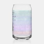 Succes magische spreuk Halloween ontwerp Blikvorm Glas (Achterkant)