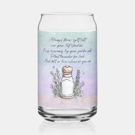 Succes magische spreuk Halloween ontwerp Blikvorm Glas