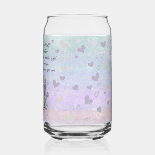 Succes magische spreuk Halloween ontwerp Blikvorm Glas (Achterkant)