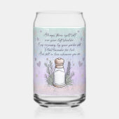 Succes magische spreuk Halloween ontwerp Blikvorm Glas (Links)