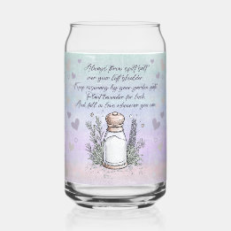 Succes magische spreuk Halloween ontwerp Blikvorm Glas
