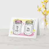 Succes met afslanken Club Member Weight Tracker Ja Kaart (Gele Bloem)