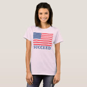 Succes met Amerika! T-shirt (Voorkant volledig)