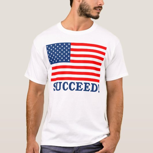 Succes met Amerika! T-shirt (Voorkant)