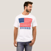 Succes met Amerika! T-shirt (Voorkant volledig)