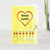 Succes met de netball groet kaart (Voorkant)