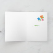 Succes met het testen van de Kaart - Flower Power (Binnen)