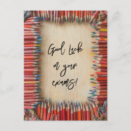 Succes met je examens briefkaart