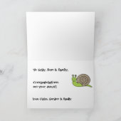 Succes met je nieuwe huis / huisslakken kaart (Binnen)