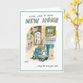 Succes met je nieuwe wenskaart kaart (Gele Bloem)