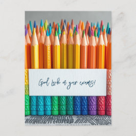 Succes met je schoolexamens briefkaart