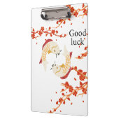 Succes met Koi Fish en Sakura | Elegant Japans Klembord (Links)