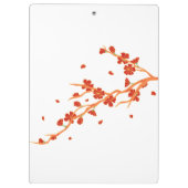 Succes met Koi Fish en Sakura | Elegant Japans Klembord (Achterkant)